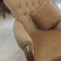 مبل راحتی ۷ نفره با میز نهارخوری