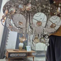 لوستر ۱۲ چراغه پورت یو اس پی و بلوتوث اسپیکر دار