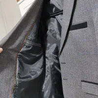 کت تک مردانه خاکستری کاملا نو|لباس|اراک, |دیوار