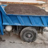 حمل بارماسه ونخاله همراه کارگربانیسان کمپرسی