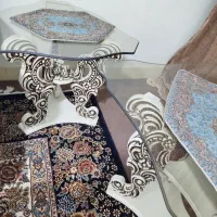 مبلمان 7نفره به همراه نهارخوری4نفره|مبلمان خانگی و میز عسلی|تهران, قصر فیروزه ۲|دیوار