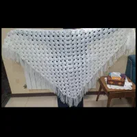 اشارپ زنانه دست بافت|لباس|شیراز, شهرک سراج‎|دیوار