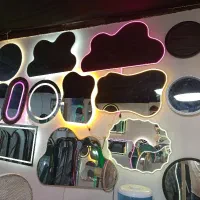 آینه بک لایت دفرمه