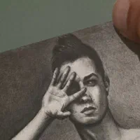 cr7-طراحی با مداد رونالدو