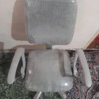 صندلی نیمکت طوسی