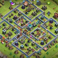 اکانت کلش لول ۱۸۶ در حد مکس