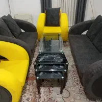 مبلمان هفت نفره و میز نهار خوری|مبلمان خانگی و میز عسلی|اهواز, شهرک پیام|دیوار