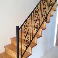 طراحی و ساخت نرده فرفورژه و CNC با کیفیت|خدمات پیشه و مهارت|یزد, |دیوار