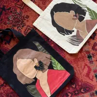 نقاشی روی پارچه