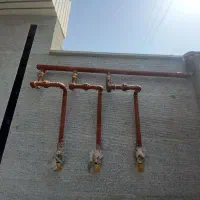 لوله کشی گاز و اتشنشانی