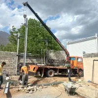 جرثقیل کفی صحنه اطراف حمل وجابه جای|خدمات حمل و نقل|صحنه, |دیوار