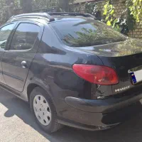 سواری پژو مشکی‌متالیک 206 - TU5-SD- V8|خودرو سواری و وانت|شیراز, گلستان|دیوار