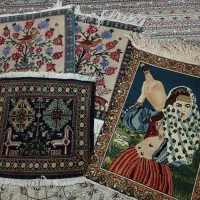 قالیچه های دستباف طبیعی|فرش|خوی, |دیوار