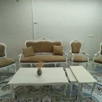 مبل ۹ نفره در حد نو|مبلمان خانگی و میز عسلی|شاهین‌شهر, بنیاد ازدواج|دیوار