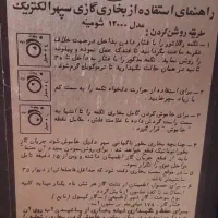 بخاری سپهر الکتریک کاملا نو|بخاری، هیتر، شومینه|آمل, |دیوار