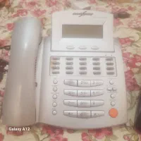 2 عدد   تلفن سیمی میزی دو لاین