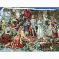 نخ و نقشه تاجگذاری|فرش|ری, فیروزآبادی|دیوار