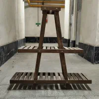 استند چوبی گلدان ، استند گلدان ، پایه گلدان