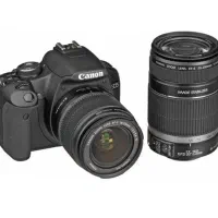 دوربین canon 500d با لنز 18 -135