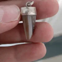 آویزنقره عقیق سلیمانی کهنه