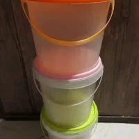 دبه وشیشه وبیست لیتری وگلدان|ظروف نگهدارنده، پلاستیکی، یک‌بارمصرف|سبزوار, عظیمیان|دیوار