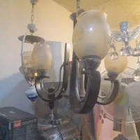 لوستر ۵شعله  ۱۲۰۰ لوستر ۳شعله۸۰۰ درحد نو|لوستر و چراغ آویز|مشهد, صیاد شیرازی|دیوار