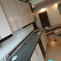 6سرویس کابینت mdfدست دوم باهود گاز سینگ کمد دیواری