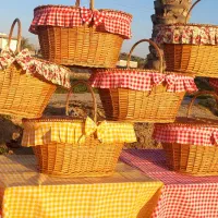 سبدپیک نیک حصیری و سبد لباس