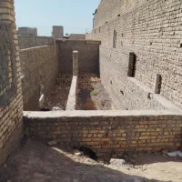 زمین، خانه نیمه کاره، چهار دیواری مبارک آباد قنوات|فروش زمین و ملک کلنگی|قم, شهدا|دیوار