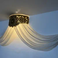 تاج تخت|پرده، رانر، رومیزی|قشم, |دیوار