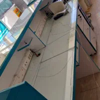 کانتر پیشخوان و قفسه و میز چوبی و کمد چوبی|دفتر کار|سنندج, |دیوار