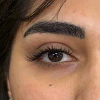 اکستیشن مژه و کاشت مژه ریسه ای و لیفت مژه و ابرو