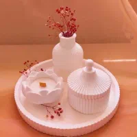 ست دکوری،شمع،کادویی|صنایع دستی و سایر لوازم تزئینی|ساوه, |دیوار