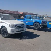 نیسان یدک کش مدل ۹۰ دوگانه فابریک فروشی|خودرو سواری و وانت|نجفآباد, جامی|دیوار