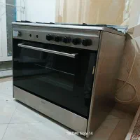 فروش گاز فر دار تمام استیل مارک Rexin ایتالیا