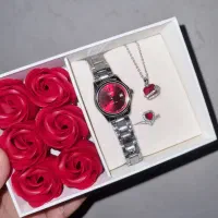 سرویس پروانه و قلب گردنبند، گوشواره ، انگشتر، ساعت|بدلیجات|قم, باجک دو|دیوار