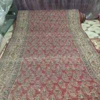 گلیم دستبافت قدیمی|گلیم، جاجیم، گبه|قم, امامزاده ابراهیم|دیوار