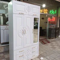 کمد لباس ۳ تکه عرض ۱۵۰ شرکتی با ضمانت|جاکفشی، کمد، دراور|الوند, |دیوار
