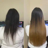 تنها اکستنشن موی طبیعی و الیاف در سبزوار