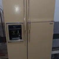 یخچال ساید امریکایی ۳ درب ویژه بار نوشیدنی ویخ ساز
