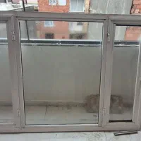 پنجره آلومینیوم با شیشه سالم سالم|مصالح و تجهیزات ساختمان|مریوان, |دیوار