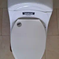 توالت فرنگی مدل آرمیتاج سالم و در حدنو|لوازم سرویس بهداشتی|فولادشهر, A6|دیوار