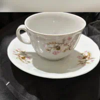 ست فنجان نعلبکی خارجی خاص و زیبا (کاملا نو)