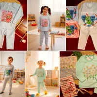 پوشاک تهرانی فر-بلوز شلوار پسرودختر ۵چاپ