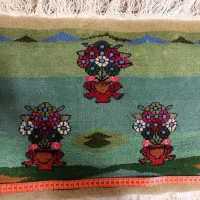 قالی کرک بافته شده