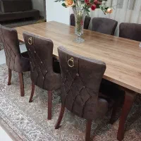 میز ناهار خوری ۶ نفره|میز و صندلی غذاخوری|فردیس, منظریه|دیوار