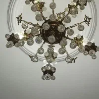 لوستر ریخته برنز سنگین(تخفیف خورد)