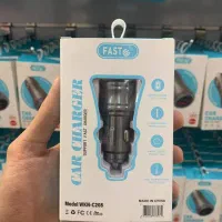 شارژر فندکی c208تک عمده سوپرفست شارژ فوق سریع کابل