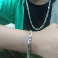 دستبند وگردنبند نقره نقد واقساط