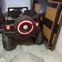 ماشین شارژی 2 نفره در حد نو 2 موتوره|اسباب‌بازی بچه|محمدیه-قزوین, |دیوار